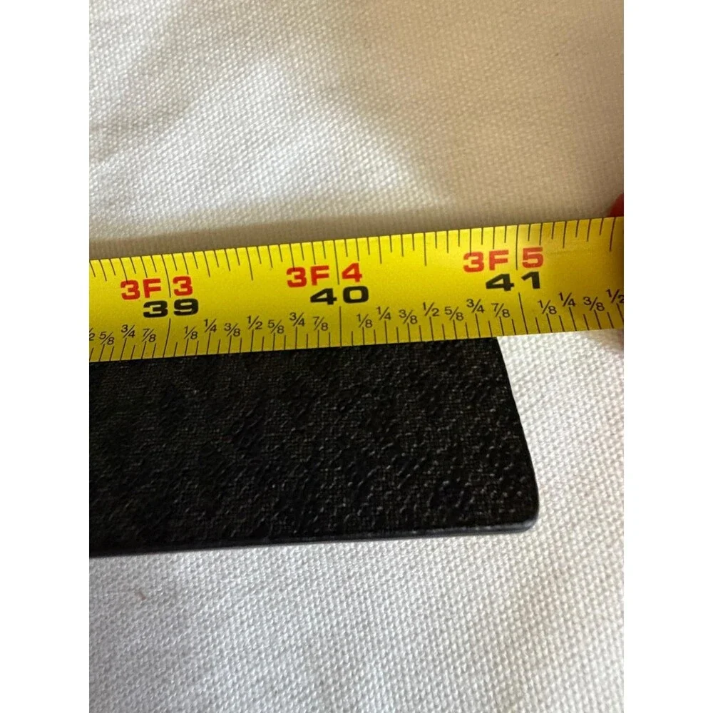 Michael Kors Mens MK Logo Belt Black Grey Buckle Synthetic Size L